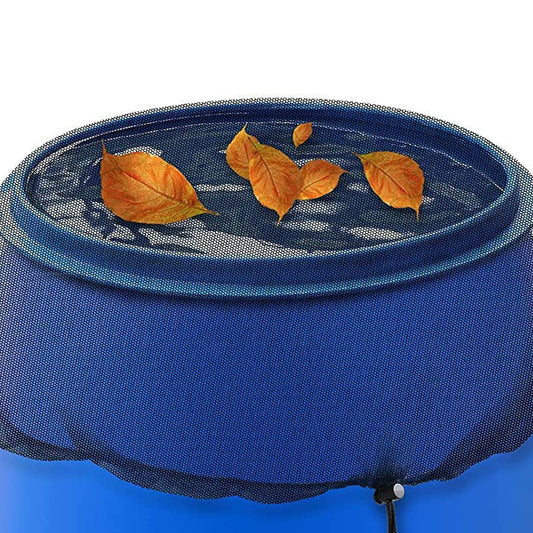 Outdoor rainwater collection cover ¨C Rainwater collection bucket cover; Rainwater filtration and mosquito/leaf filter mesh cover