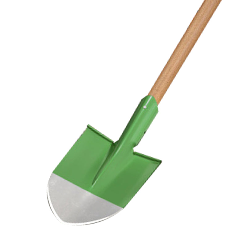Thickened manganese steel shovel for digging and home gardening ¨C wooden handle