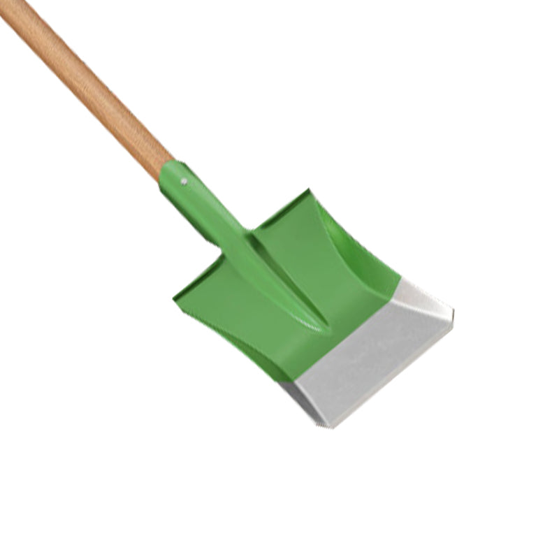 Thickened manganese steel shovel for digging and home gardening ¨C wooden handle