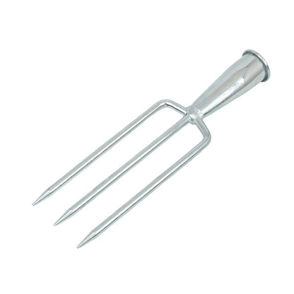 Steel fork, stackable fork, three-toothed fork, two-toothed agricultural and gardening fork, garden tool fork, lawn fork, large-sized steel fork