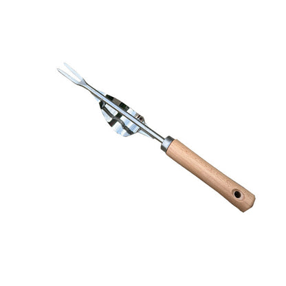 Stainless steel manual weeder ¨C a household and agricultural tool for root removal, weed control, soil loosening, seedling cultivation, and gardening