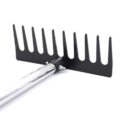 Stainless steel handle ¨C Household gardening rake