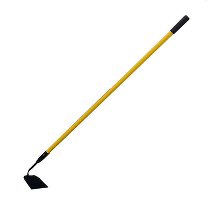 Outdoor agricultural tool ¨C small fibrous-handled hoe; reinforced manganized steel hoe