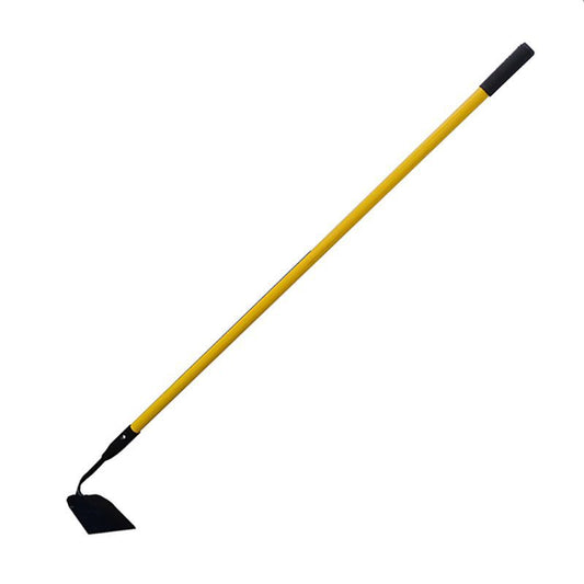 Outdoor agricultural tool ¨C small fibrous-handled hoe; reinforced manganized steel hoe