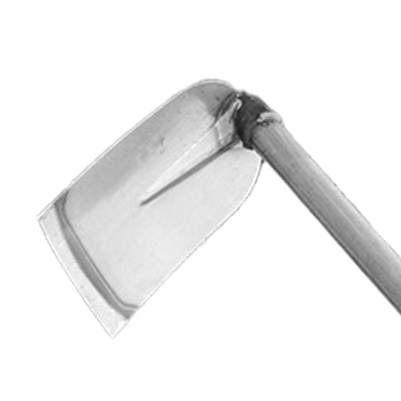 Large weeding hoe; welded saw blade; steel hoe; manganized steel for thickening grass removal; construction site dust removal hoe; dust removal hoe