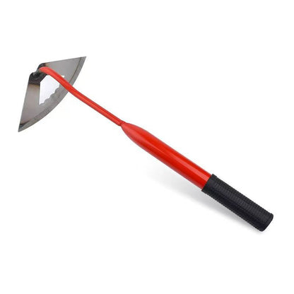 Small Hoe ¨C an all-in-one gardening tool for planting vegetables, loosening soil, planting flowers, and weeding; features a manganese steel shovel for digging and soil preparation, ideal for both household gardening and flower care