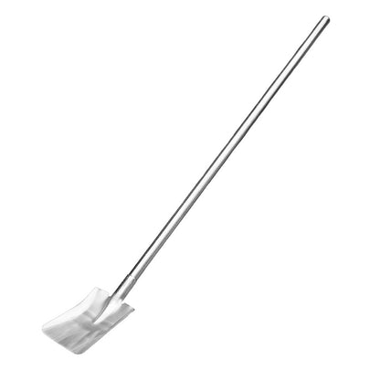 Thickened stainless steel square shovel; subway excavation shovel; outdoor flat shovel; agricultural and landscaping tools; tree planting
