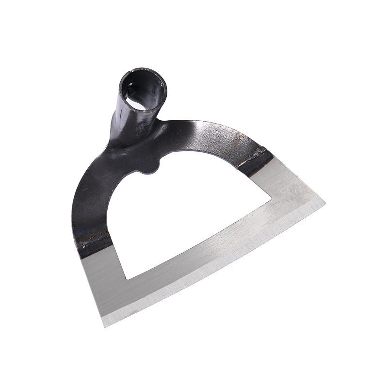 Hollow hoe ¨C herbicide tool; made of manganese steel ¨C ideal for gardening and soil loosening; large, thickened, sharp blade