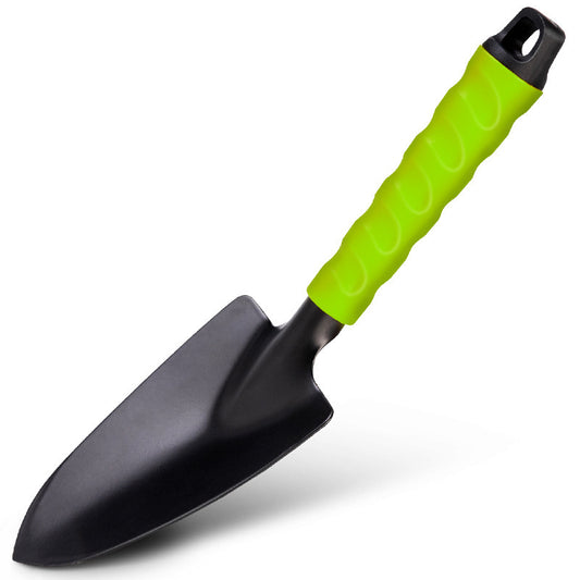 Wide-tined gardening tool ¨C small shovel for planting vegetables, caring for flowers, loosening soil, or collecting seafood; household iron shovel