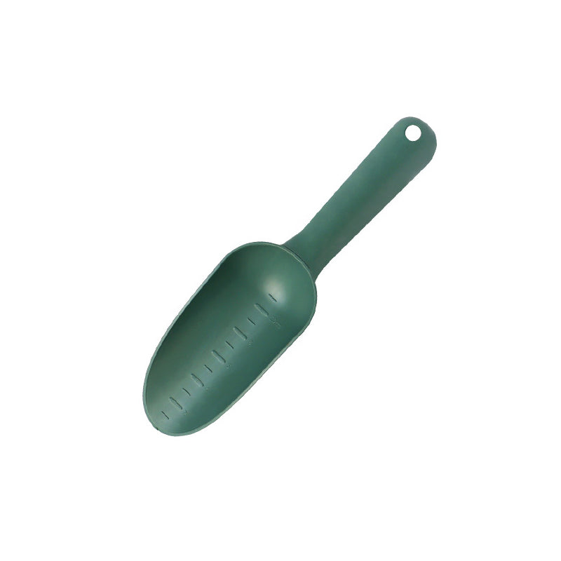 Horticultural shovel ¨C ideal for gardening on balconies, digging soil, and cultivating succulents; features a thickened, textured plastic handle
