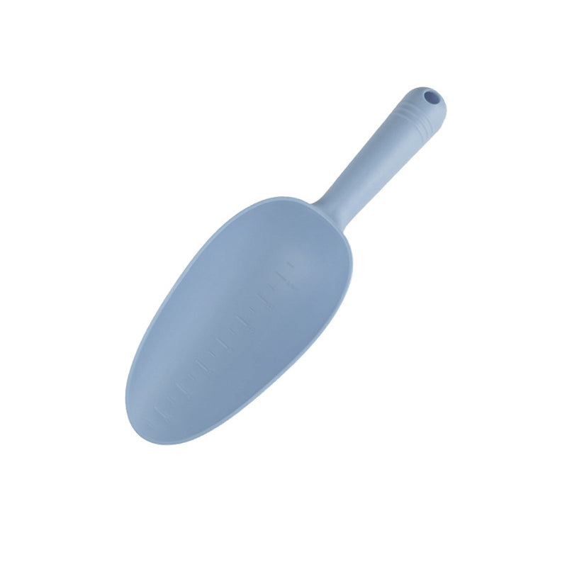 Horticultural shovel ¨C ideal for gardening on balconies, digging soil, and cultivating succulents; features a thickened, textured plastic handle