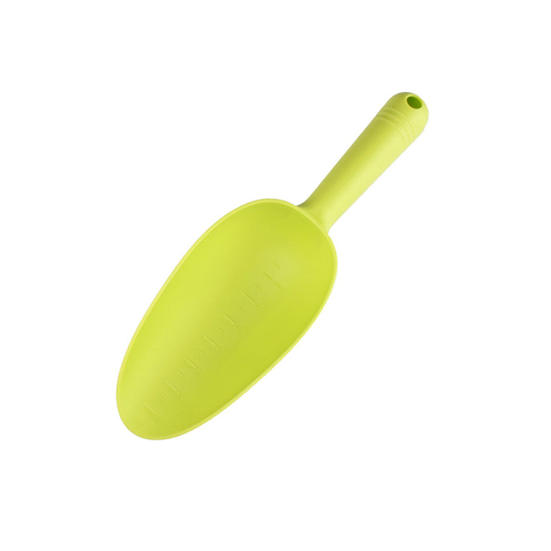 Horticultural shovel ¨C ideal for gardening on balconies, digging soil, and cultivating succulents; features a thickened, textured plastic handle