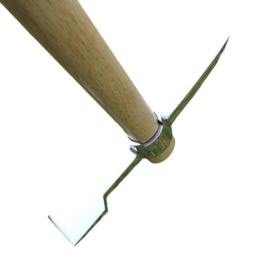 Stainless steel pickaxe ¨C ideal for clearing land or digging soil with a small pick head