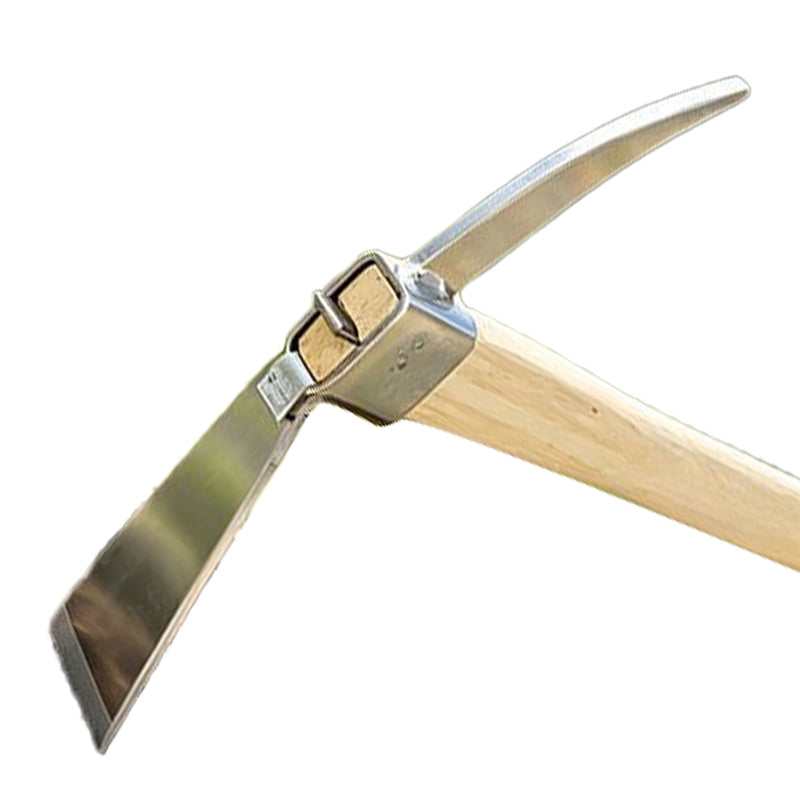 Horticultural tool ¨C stainless steel flower hoe; ideal for household weeding, planting flowers and vegetables, or outdoor soil digging and weed removal in gardening