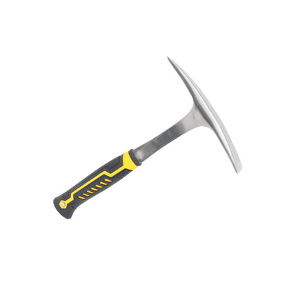 Dual-purpose pickaxe with integrated design ¨C full-steel garden planting tool