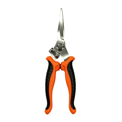 Garden pruning shears; fruit tree branch trimming and bonsai tools; fruit-picking scissors; orange pruning shears