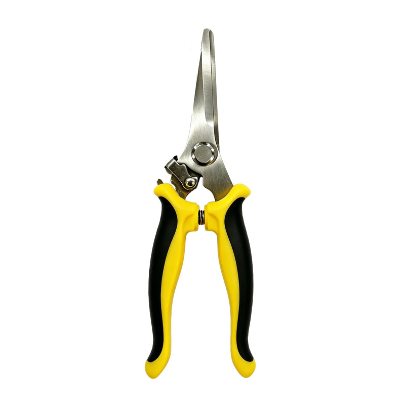 Garden pruning shears; fruit tree branch trimming and bonsai tools; fruit-picking scissors; orange pruning shears