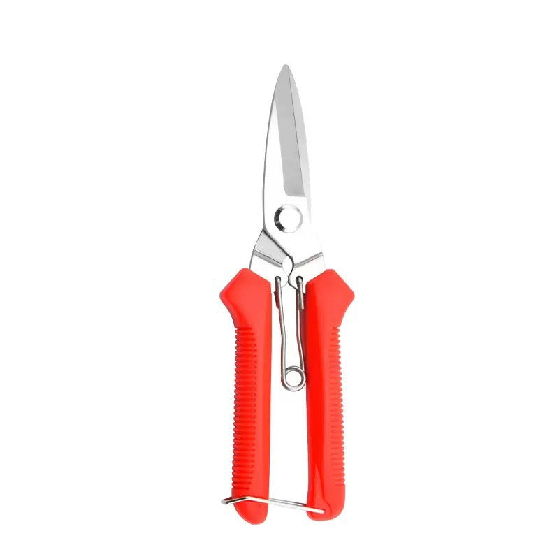 Branch pruning shears, fruit-picking shears, garden tree pruning shears, horticultural shears for grafting and pruning, garden scissors
