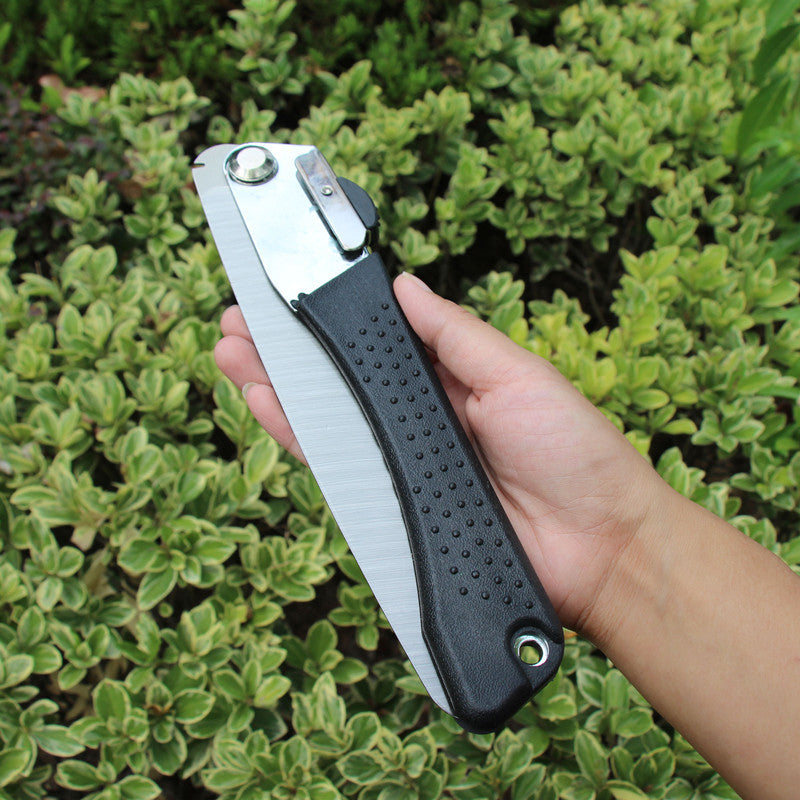 Woodworking hand saw, outdoor garden hacksaw, gardening tool, tree sawing tool, high-speed manganese steel folding saw