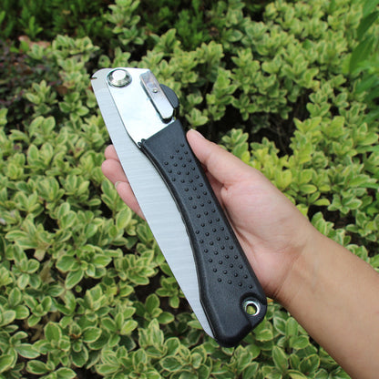 Woodworking hand saw, outdoor garden hacksaw, gardening tool, tree sawing tool, high-speed manganese steel folding saw