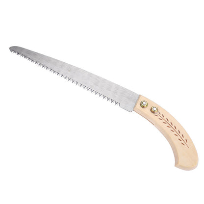Hand saw for fruit trees, pruning saw, hand saw with wooden handle, small hand saw for pruning fruit trees, woodworking and garden saw