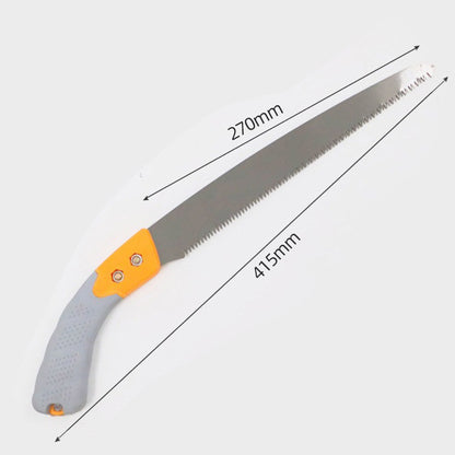 Hand saw for fruit trees, pruning saw, hand saw with wooden handle, small hand saw for pruning fruit trees, woodworking and garden saw