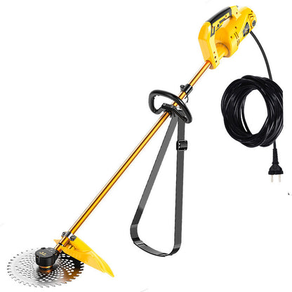 220V high-power AC plug-in household lawn mower, garden lawn trimmer