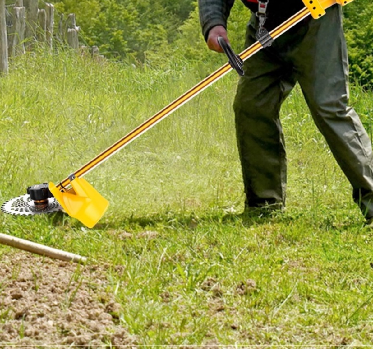 220V high-power AC plug-in household lawn mower, garden lawn trimmer