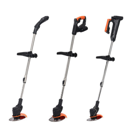 Lithium battery lawnmower, multi-functional household small wireless handheld lithium electric lawnmower, rechargeable weed cutter
