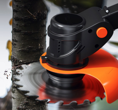 Lithium battery lawnmower, multi-functional household small wireless handheld lithium electric lawnmower, rechargeable weed cutter