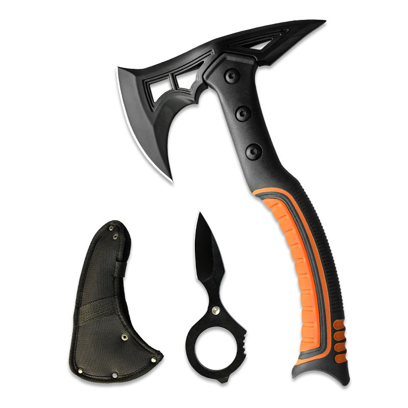 Lightweight, durable, precision-engineered, non-slip handle, mountaineering and exploration tool axe, multi-functional axe