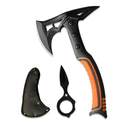 Lightweight, durable, precision-engineered, non-slip handle, mountaineering and exploration tool axe, multi-functional axe