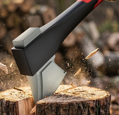 Electric axe, multi-functional outdoor camping axe, woodworking hand axe, tree chopping and firewood splitting axe
