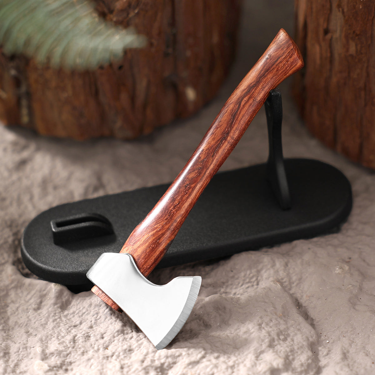 Miniature axe, EDC portable outdoor camping hand axe, crafting