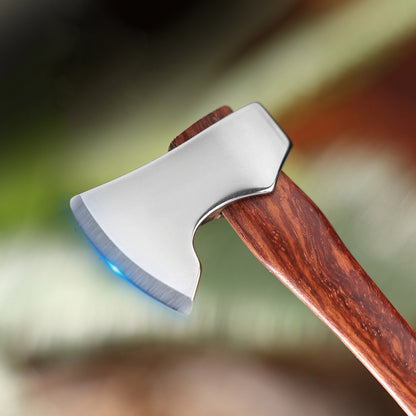 Miniature axe, EDC portable outdoor camping hand axe, crafting