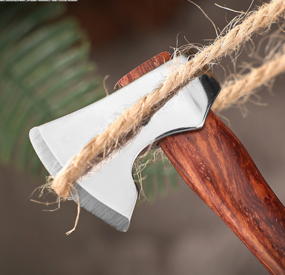 Miniature axe, EDC portable outdoor camping hand axe, crafting