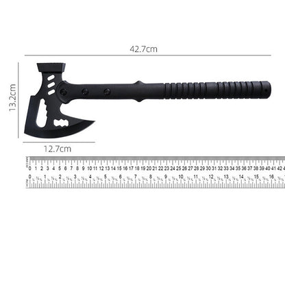 Multi-functional logging axe, outdoor axe, wilderness camping equipment, mountain-cutting axe, wood-chopping axe, battle axe