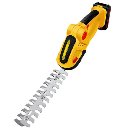 Lithium-ion handheld hedge trimmer, mini electric hedge cutter, lawn mower, fence trimmer, tea tree pruning shears
