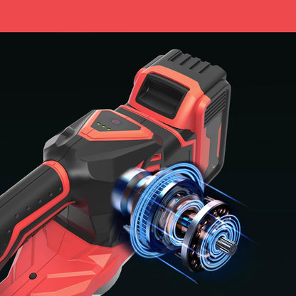 Electric hedge trimmer, lithium battery rechargeable, multi-functional home garden pruning machine, tea picker, fence machine