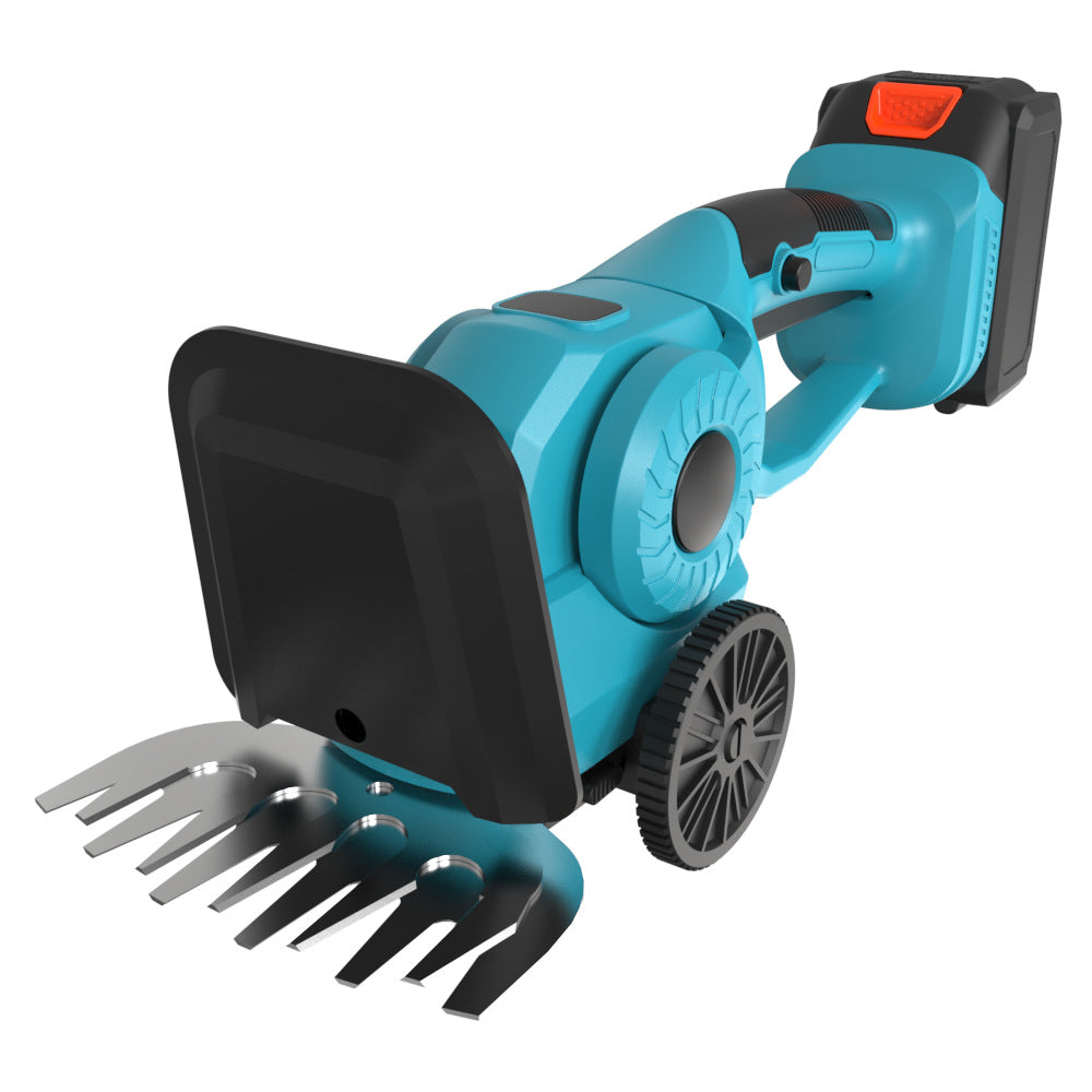 Electric handheld lawnmower, multi-functional hedge trimmer, lawn mower, and grass cutter