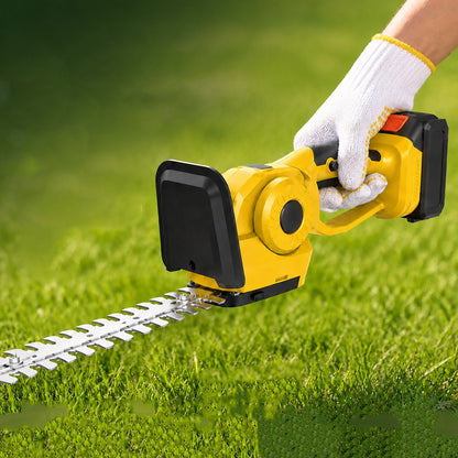 Electric handheld lawnmower, multi-functional hedge trimmer, lawn mower, and grass cutter