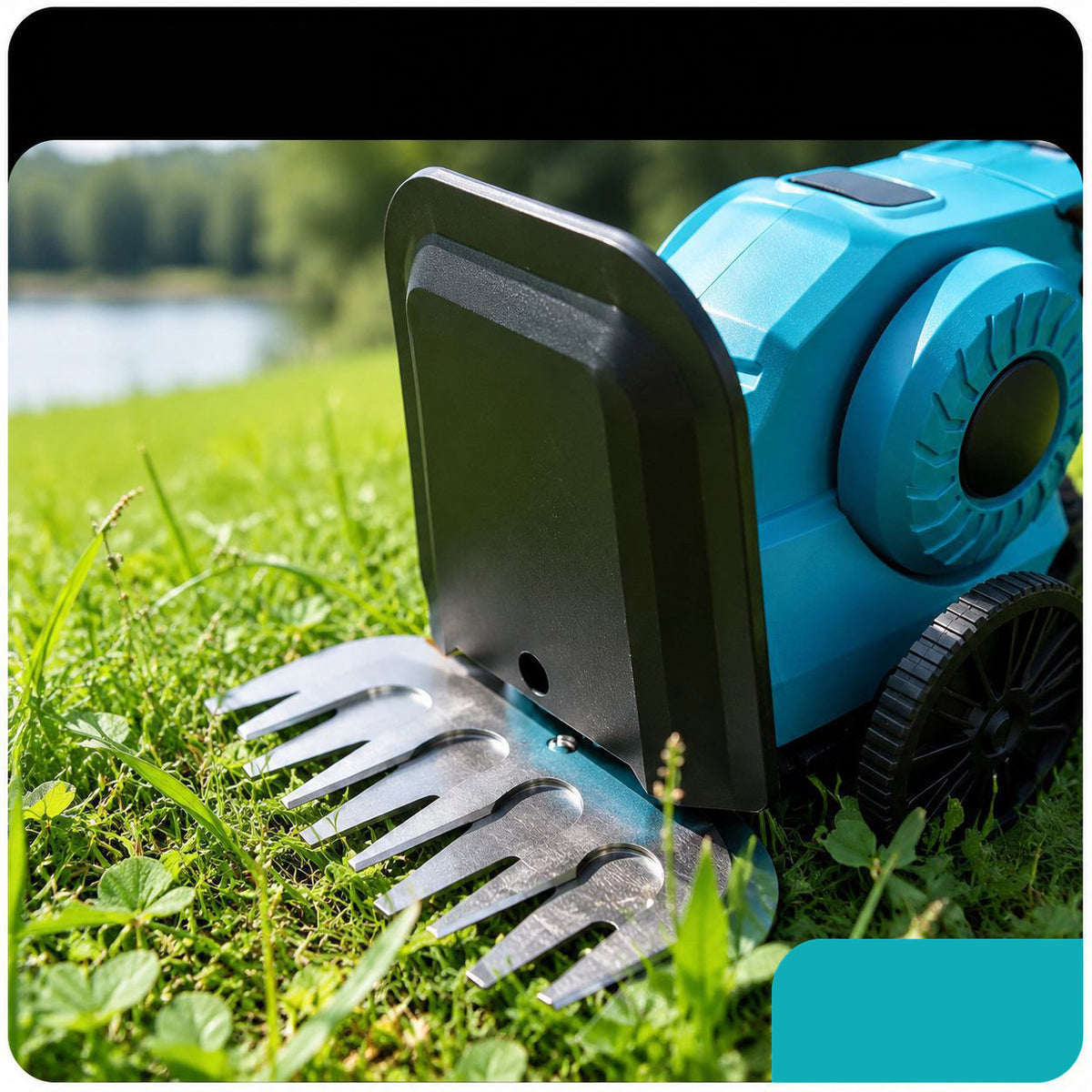 Electric handheld lawnmower, multi-functional hedge trimmer, lawn mower, and grass cutter