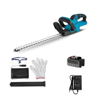 Electric hedge trimmer, landscaping tree shears, single-handed ball-shaped rechargeable hedge trimmer, folding
