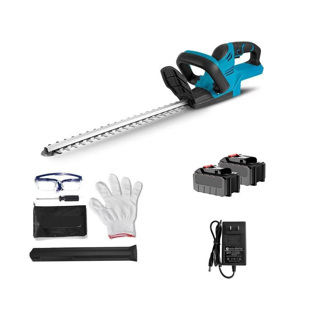 Electric hedge trimmer, landscaping tree shears, single-handed ball-shaped rechargeable hedge trimmer, folding