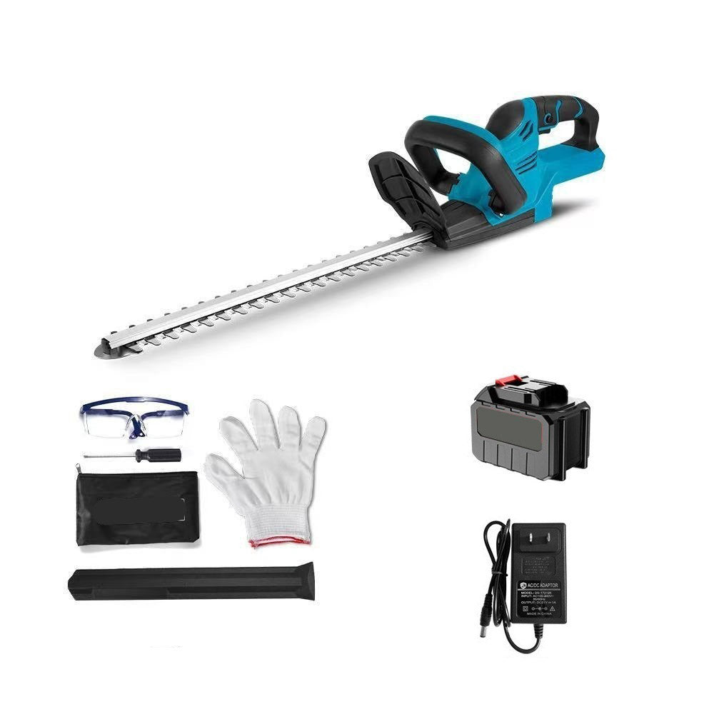 Electric hedge trimmer, landscaping tree shears, single-handed ball-shaped rechargeable hedge trimmer, folding