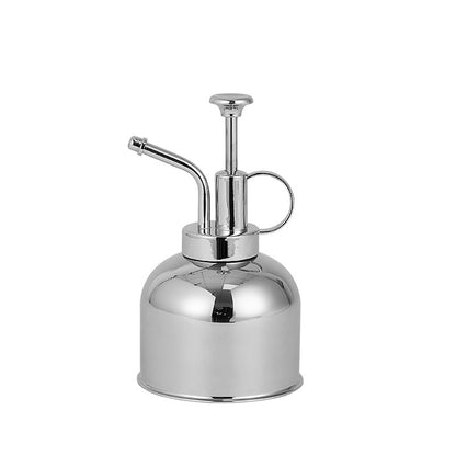 Stainless steel garden watering can, indoor spray bottle, manual watering can, mini plant watering sprayer, garden sprayer