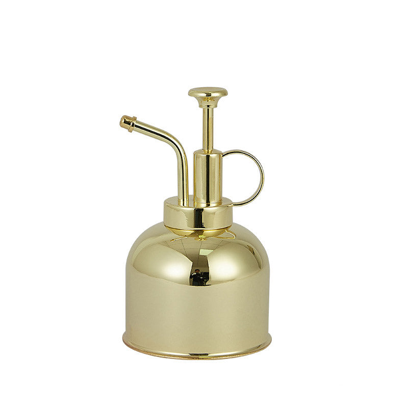 Stainless steel garden watering can, indoor spray bottle, manual watering can, mini plant watering sprayer, garden sprayer