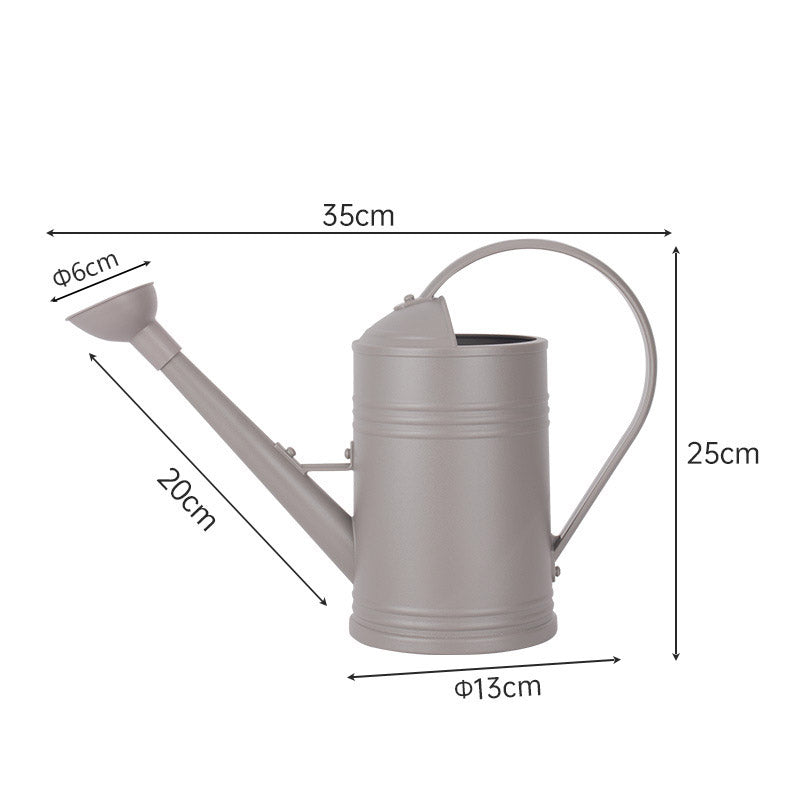Thickened gardening watering can, perfect for watering flowers and vegetables, long spout, retro style, specially designed for potted plants and flowers