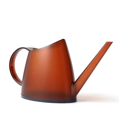 Long-spouted watering can, gardening watering can, household watering can, colored transparent plastic sprinkler, wholesale watering can for flowers