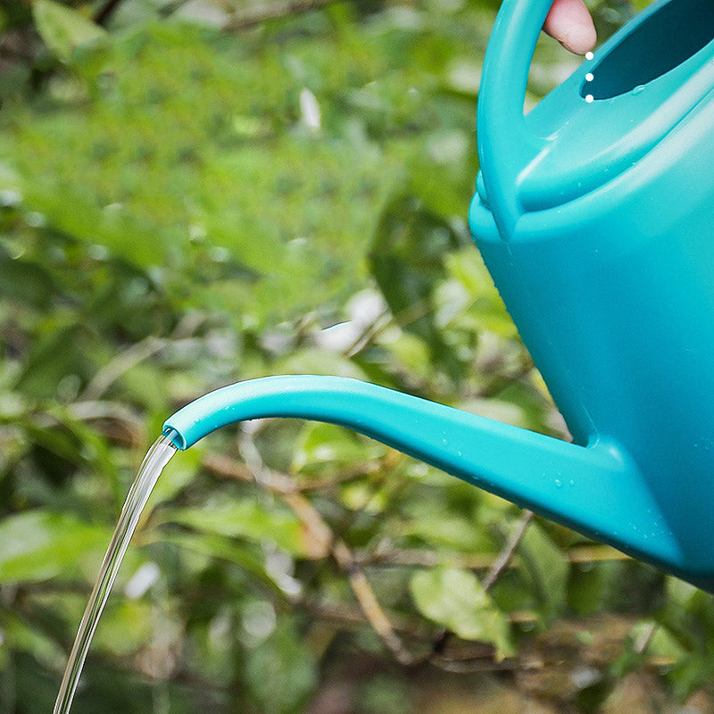 4L Large Capacity Long Spout Watering Can, Household Plastic Gardening Tool, Sprinkler Can for Succulents, Green Plants, Potted Plants, and Flower Sprayers